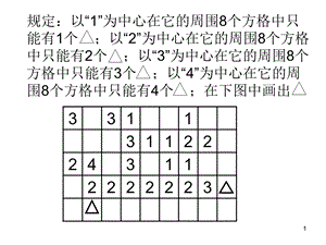 数独(扫雷)练习题讲解.pptx