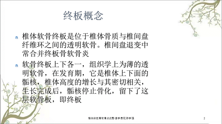 椎体终板骨软骨炎的影像学表现陈学强课件.ppt_第2页