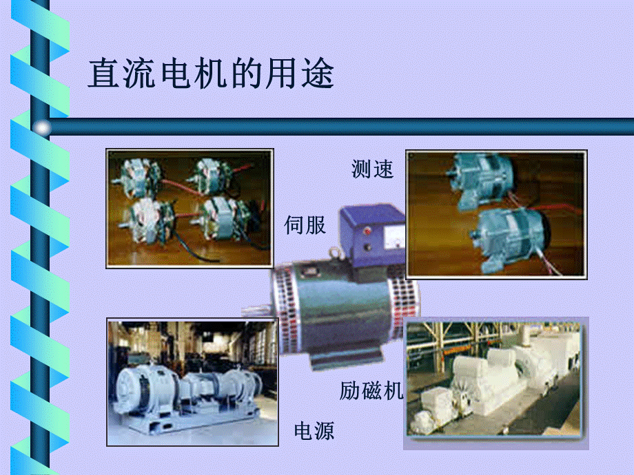 第6章 直流电机的用途、基本工作原理和结构.ppt_第2页