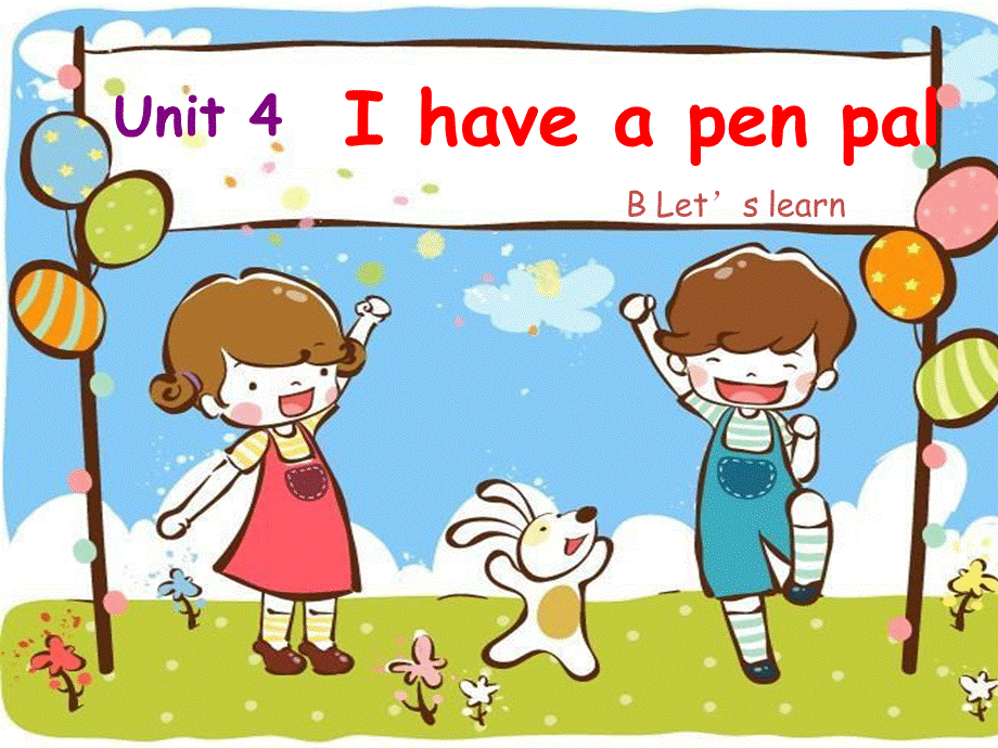 新版PEP六年级英语上册Unit4 B Let27s learn.ppt_第1页