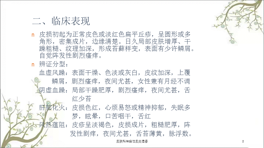 皮肤科神经性皮炎湿疹课件.ppt_第2页