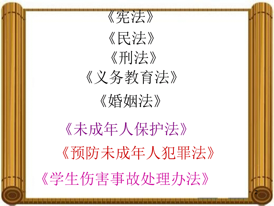 法律伴我成长主题班会ppt课件.ppt_第2页