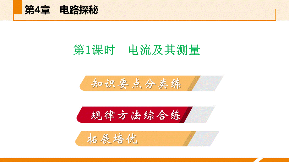 浙教版八年级科学上册同步练习课件：4.2电流的测量(共33张PPT).pptx_第2页