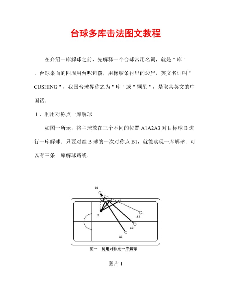 台球多库击法图文教程.doc_第1页