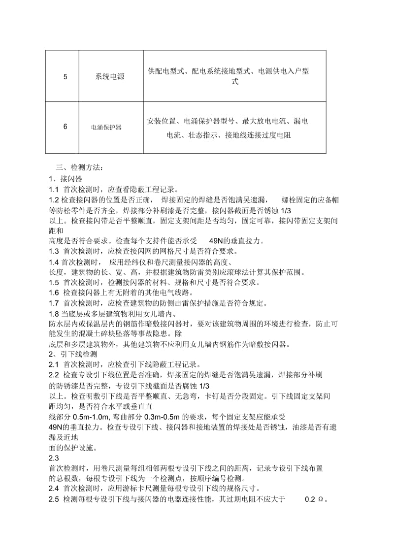 防雷检测防雷检测技术规划方案.doc_第2页