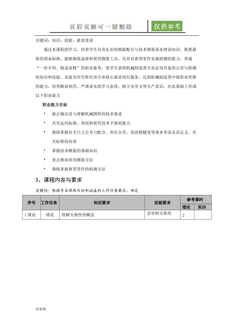 《极限配合与技术测量》课程标准[稻谷文苑].doc_第3页