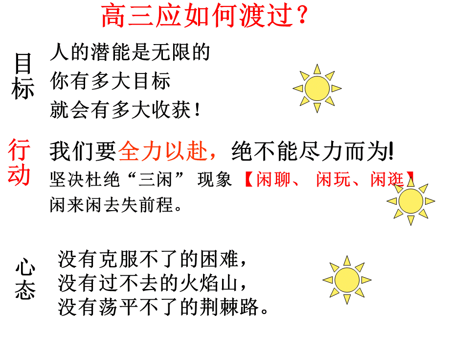 高考前100天誓师励志班会.ppt_第3页