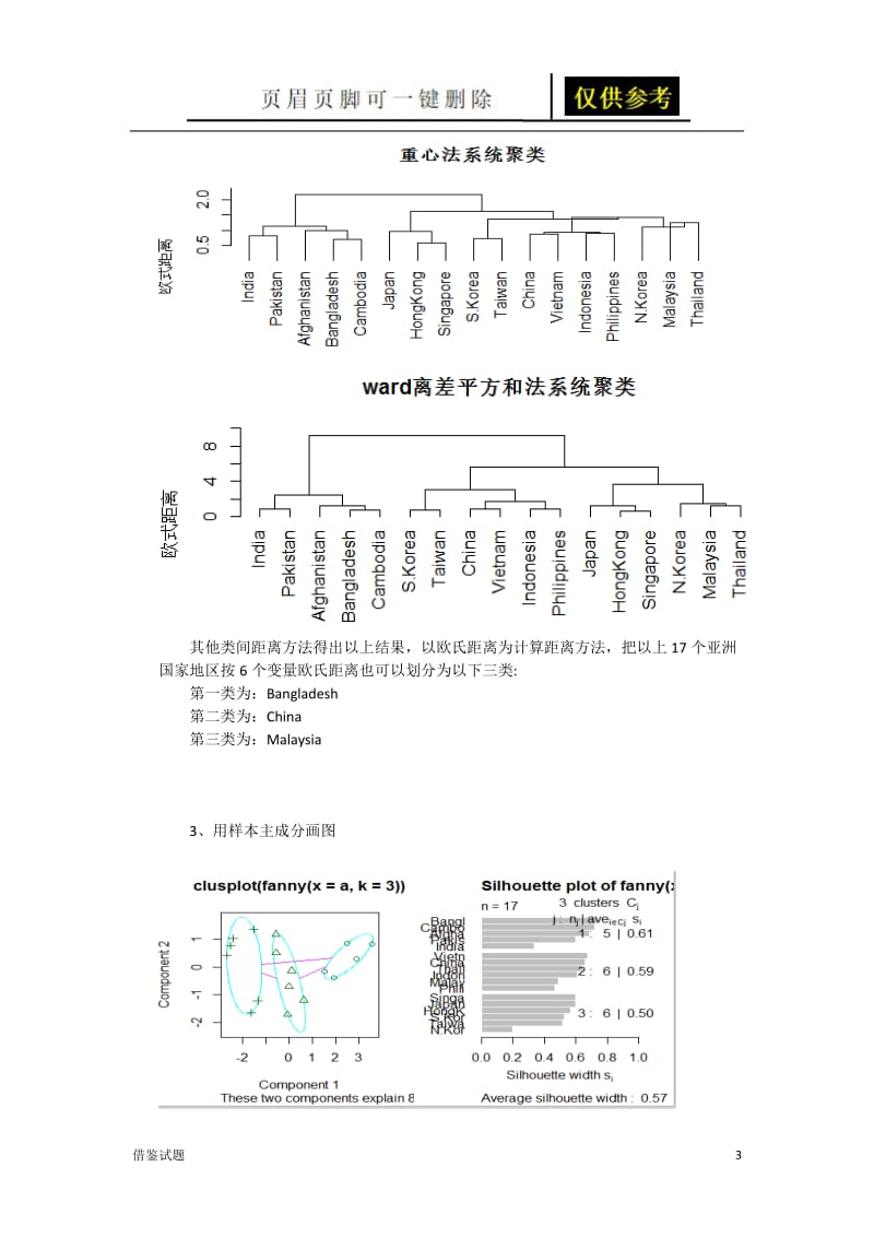 聚类分析例题及解答[教育试题].docx_第3页