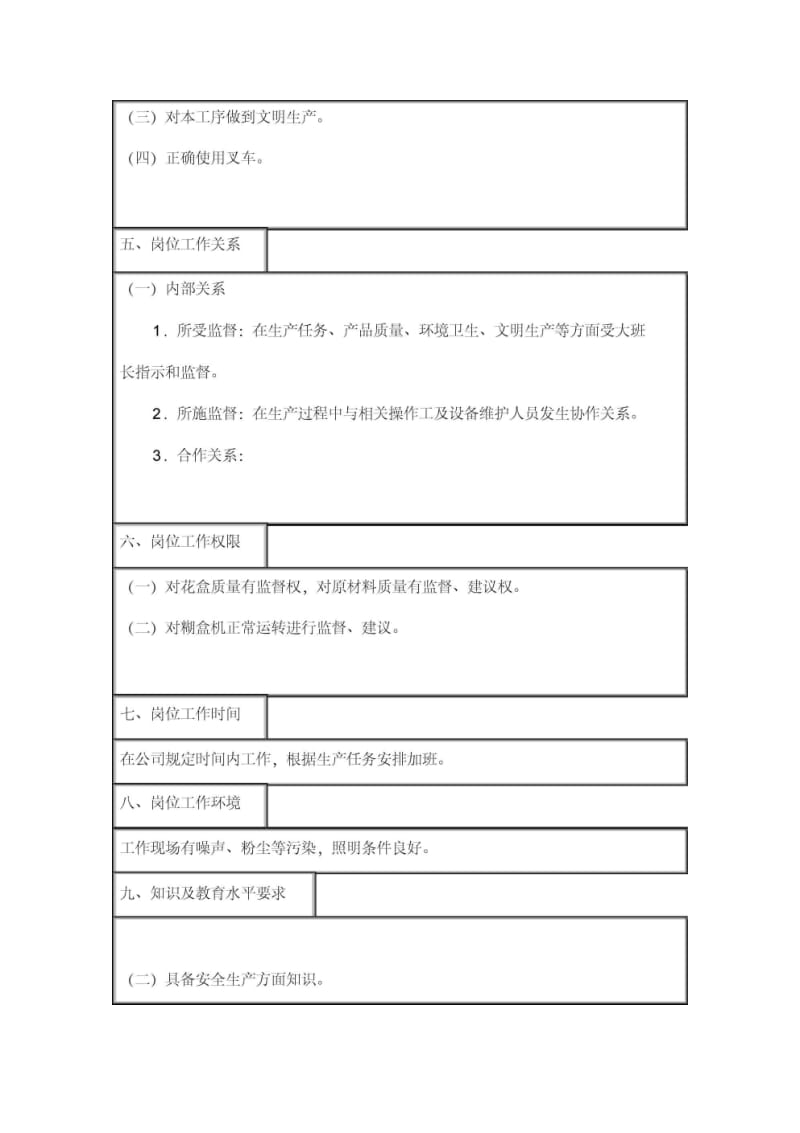 医药行业成品车间转运工岗位说明书.docx_第2页