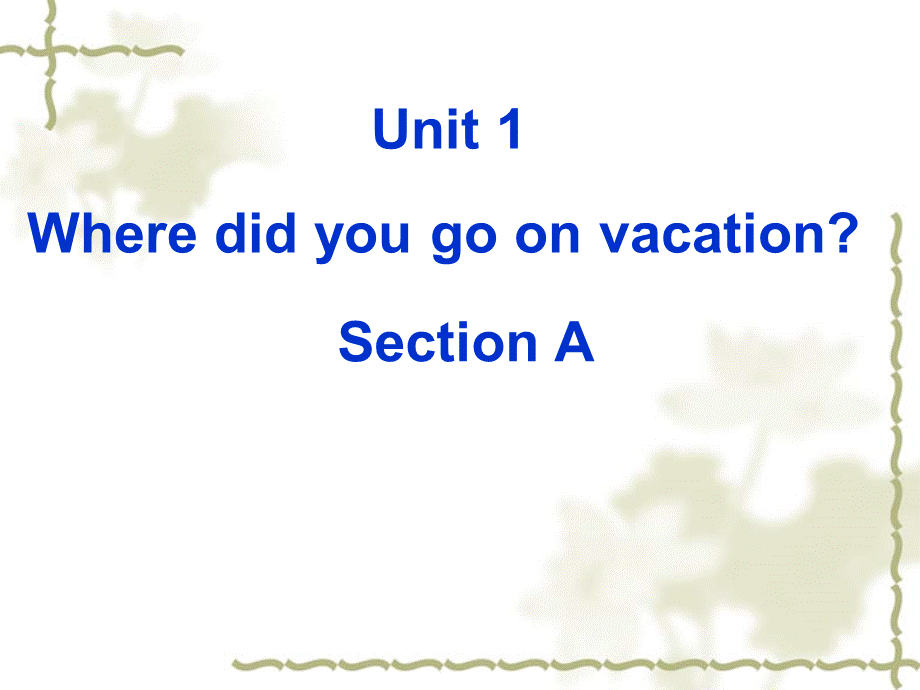 人教新目标初中英语八年级上册第1单元Section A 1a—2b.ppt_第2页