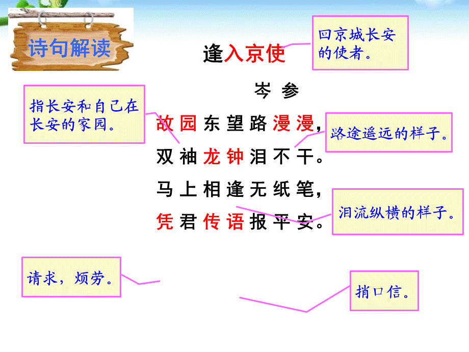 逢入京使 (2).pptx_第3页