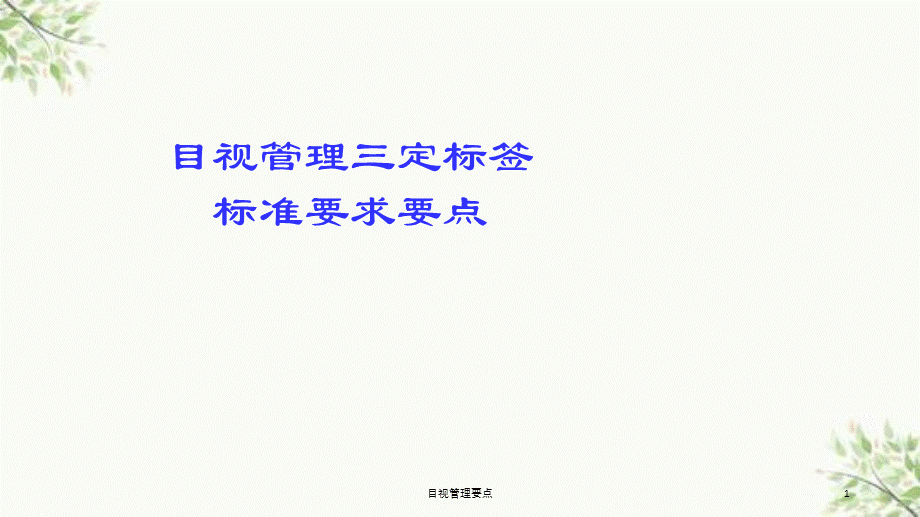 目视管理要点课件.ppt_第1页