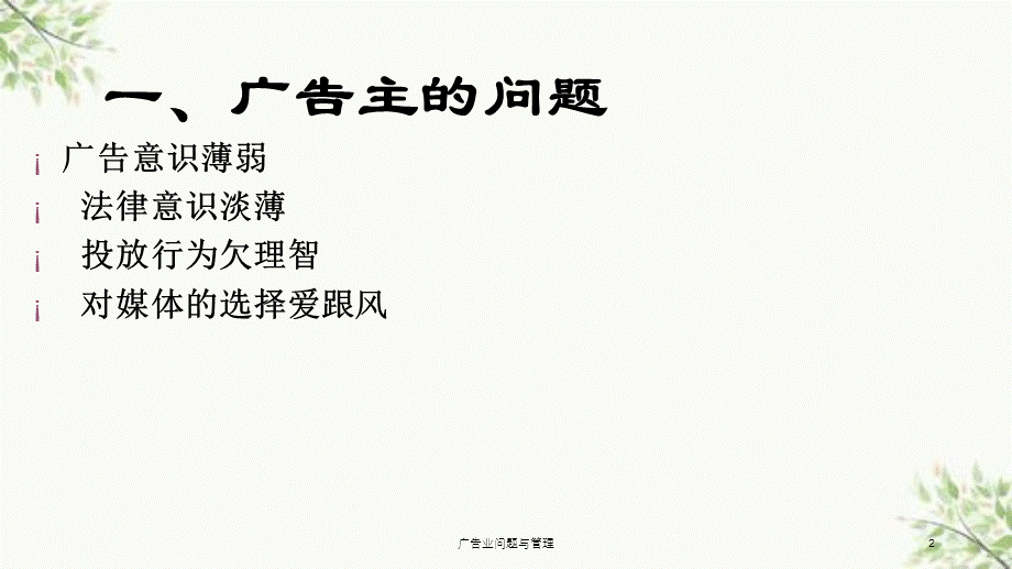 广告业问题与管理课件.ppt_第2页