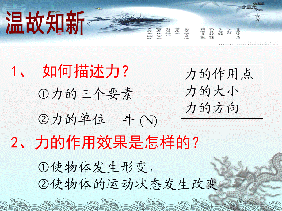 八年级物理沪科版7.2力的合成.ppt_第2页