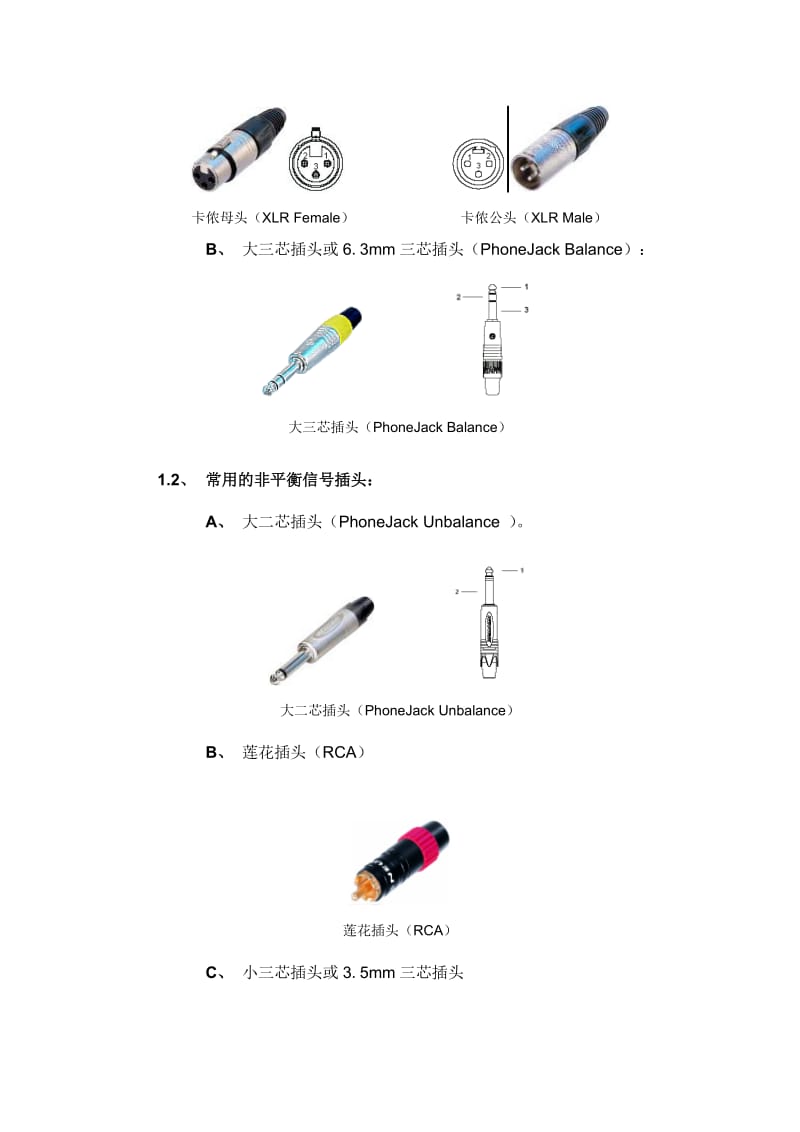 -音响设备常用连接头及音视频线材的制作方法.doc_第2页