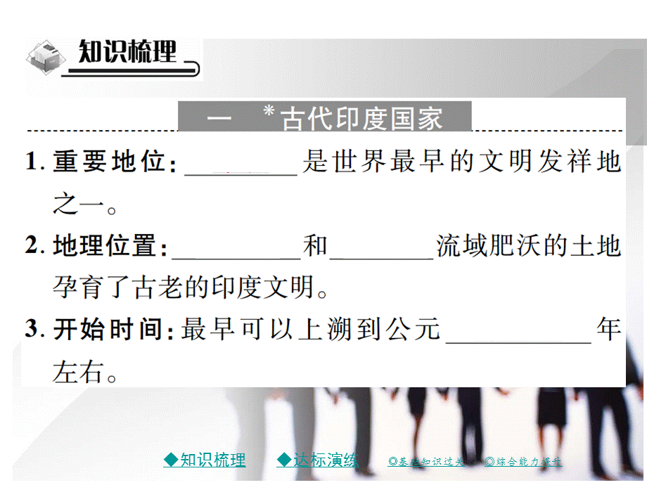 2018秋新川教版九年级历史上册课件：第三课 古代印度.pptx_第2页