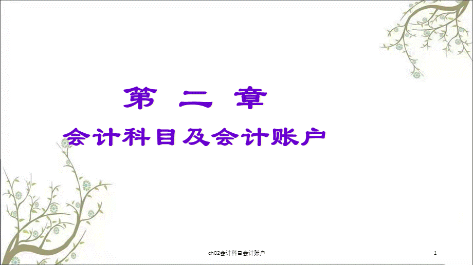 ch02会计科目会计账户课件.ppt_第1页