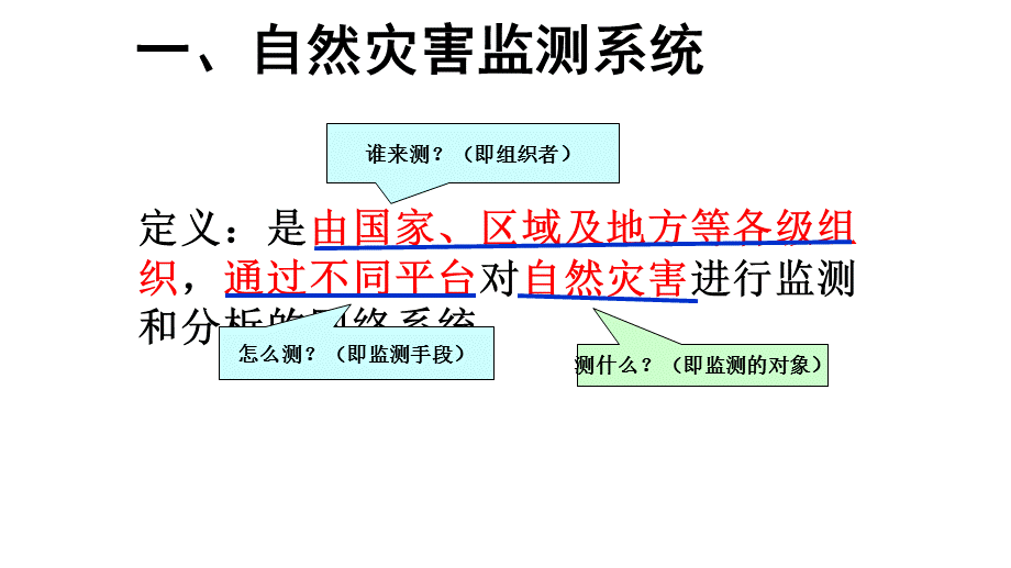 人教版高中地理选修5第3章第1节自然灾害的监测与防御(共28张PPT).ppt_第2页