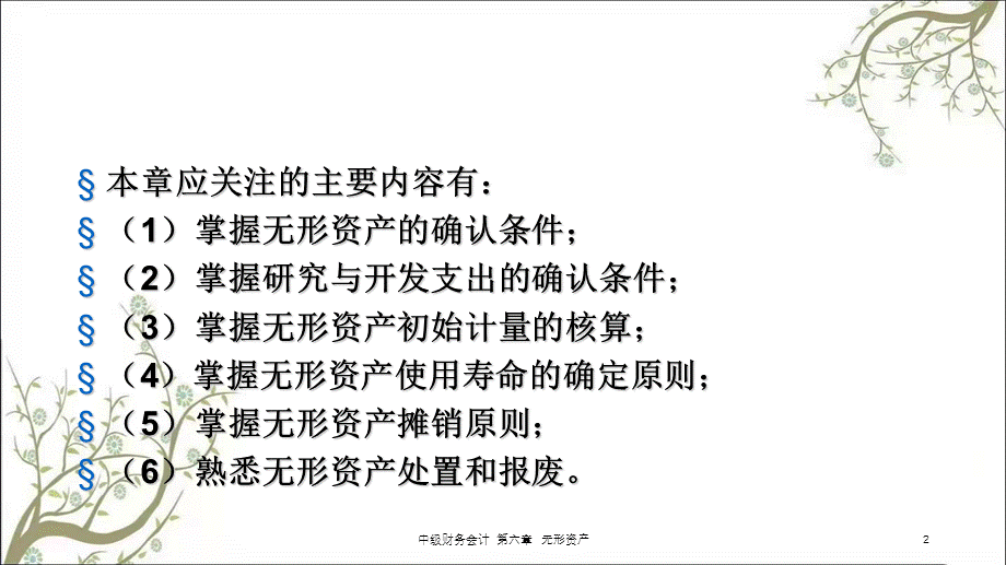 中级财务会计 第六章 无形资产课件.ppt_第2页