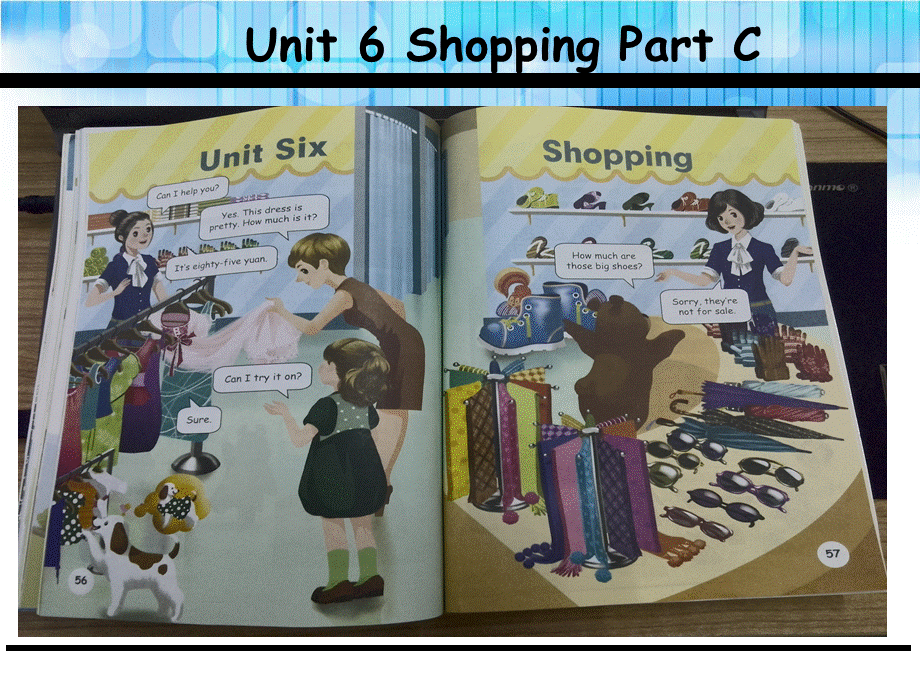 四年级下册英语课件-Unit 6 Shopping C_人教 .ppt_第1页