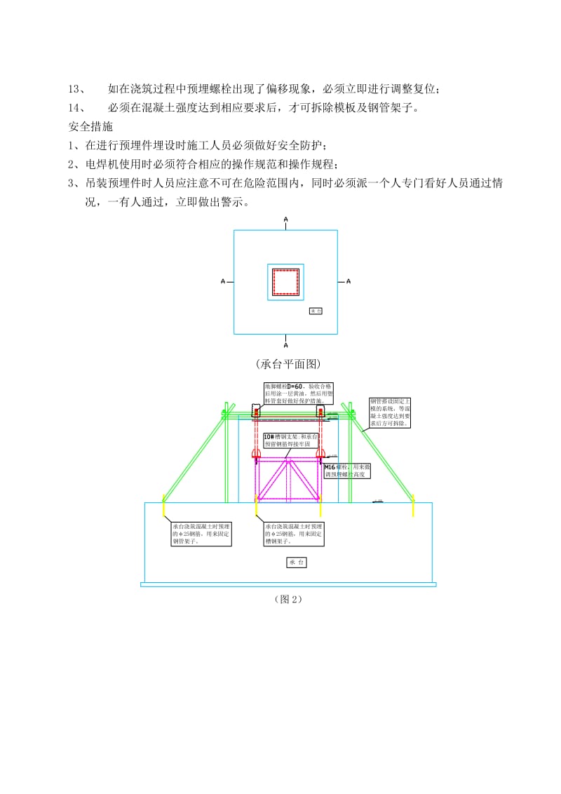 某工程整体性地脚螺栓预埋施工方案.doc_第3页