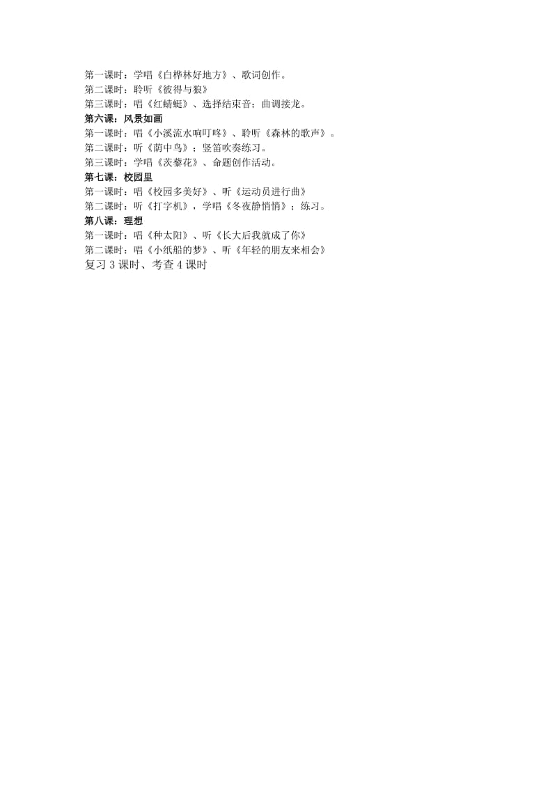 人音版四年级音乐下册教学计划.doc_第2页