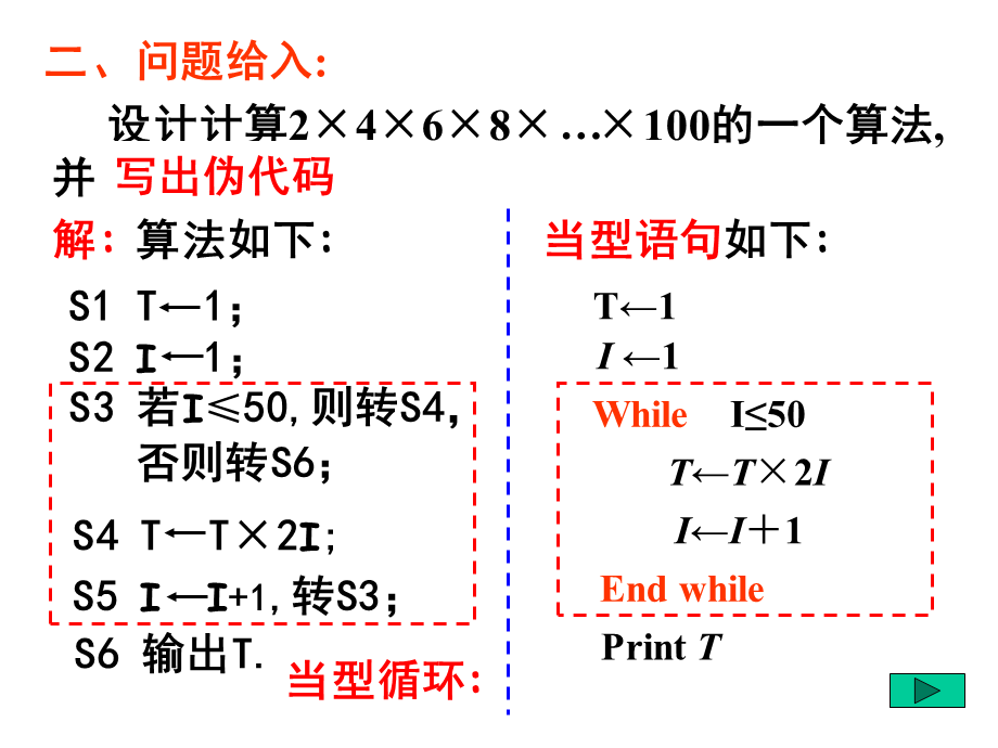 数学：13-1《循环语句》课件（苏教必修3）.ppt_第3页