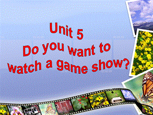 人教新目标八年级上册Unit 5Do you want to watch a game show？Section B Reading.pptx