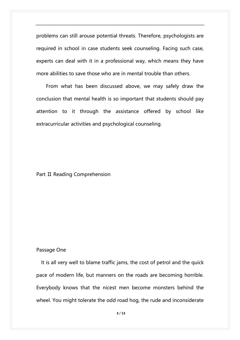 [语言类考试复习资料大全]大学英语四级分类模拟题517.docx_第3页