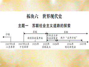 【最新】中考历史 第一篇 考点系统复习 板块六 世界现代史课件-人教版初中九年级全册历史课件.ppt