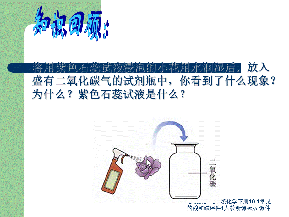 【最新】九年级化学下册10.1常见的酸和碱课件1人教新课标版 课件.ppt_第2页