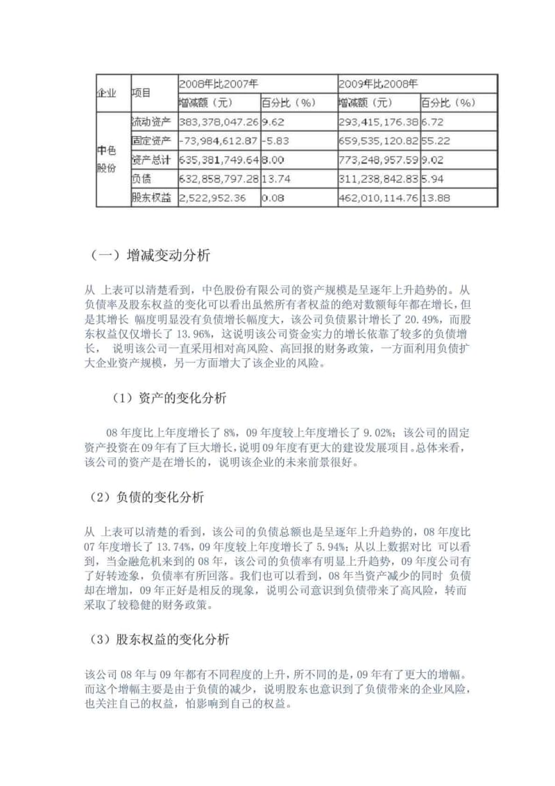 一个经典的公司财务报表分析案例.doc_第2页