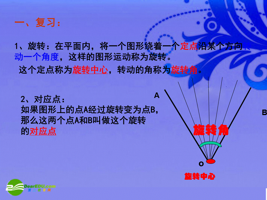 【最新】九年级数学上册 图形的旋转2课件 人教新课标版 课件.ppt_第2页