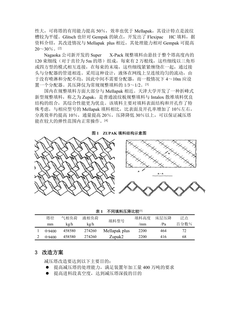 规整填料在减压塔的应用.doc_第2页