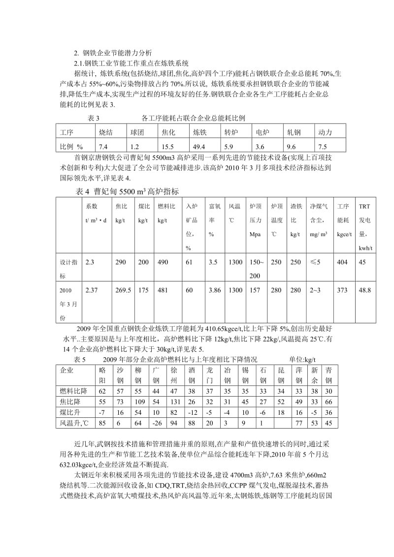 我国钢铁工业能耗现状和节能潜力分析.doc_第3页