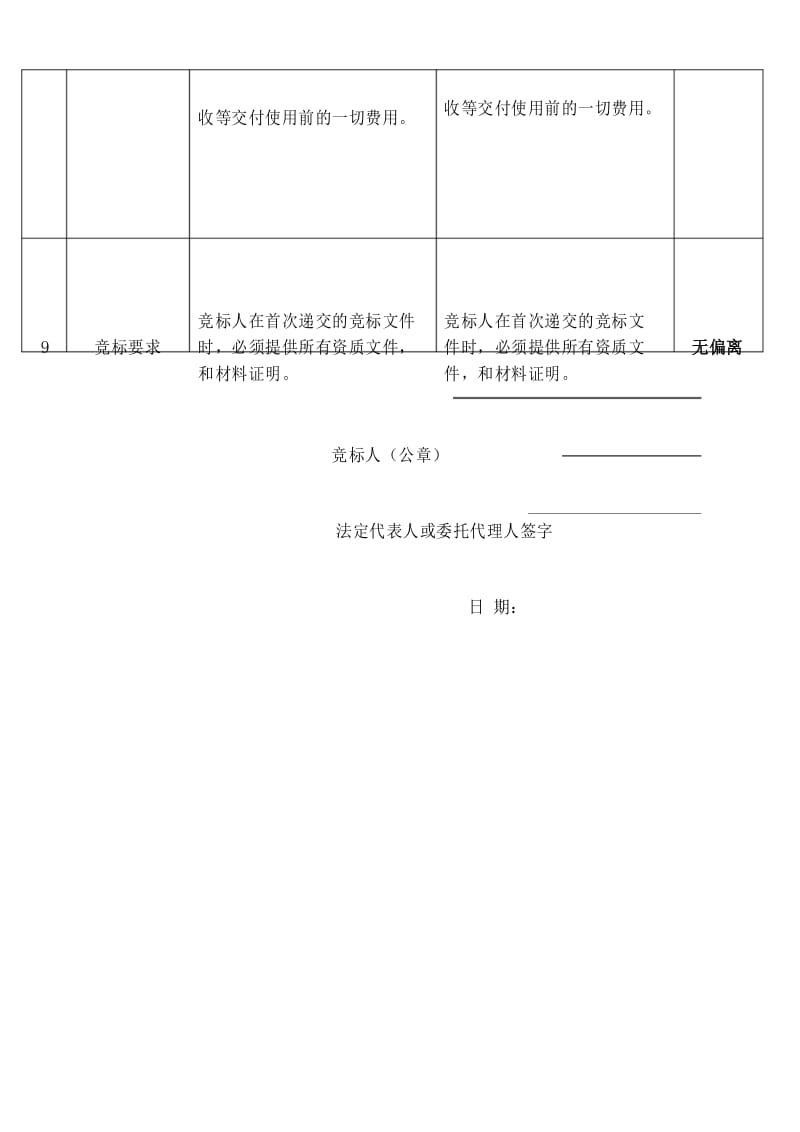 商务响应表 .docx_第3页