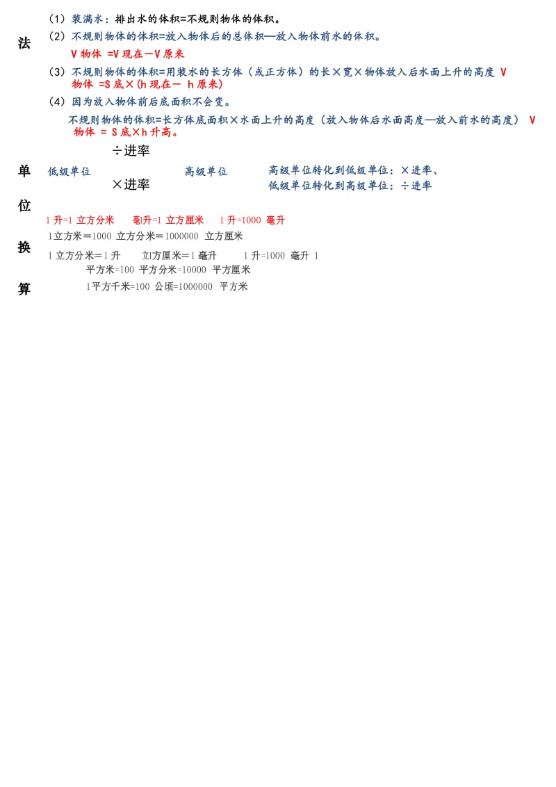 长方体正方体公式及单位换算.docx_第2页