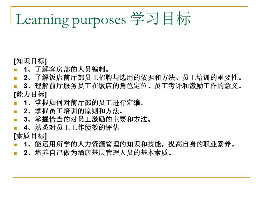 第四单元 前厅部人力资源管理.ppt_第3页