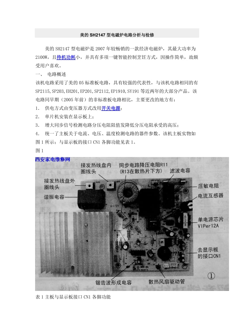 美的电磁炉电路分析.doc_第1页