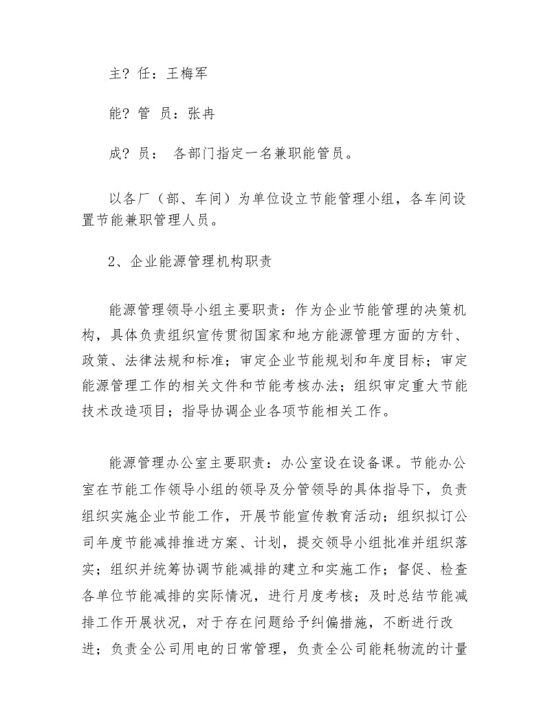 能源管理的组织机构及岗位责任制.docx_第3页