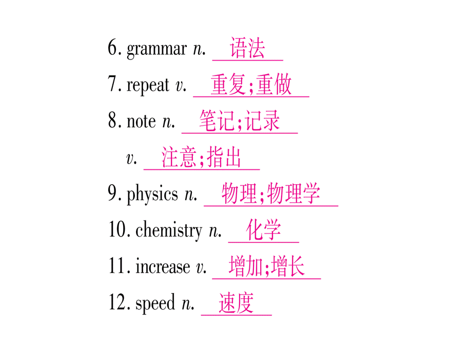 2019届中考英语云南专用教材系统复习课件：考点精讲16 (共102张PPT).ppt_第3页