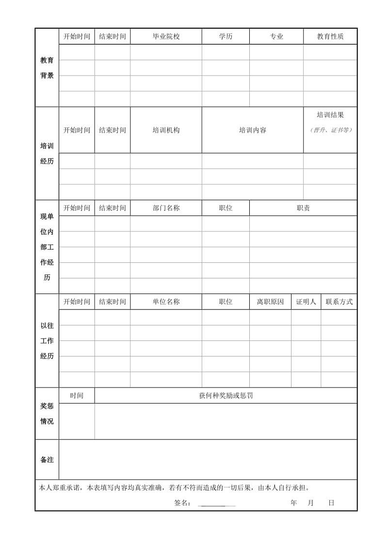 员工情况登记表.doc_第2页