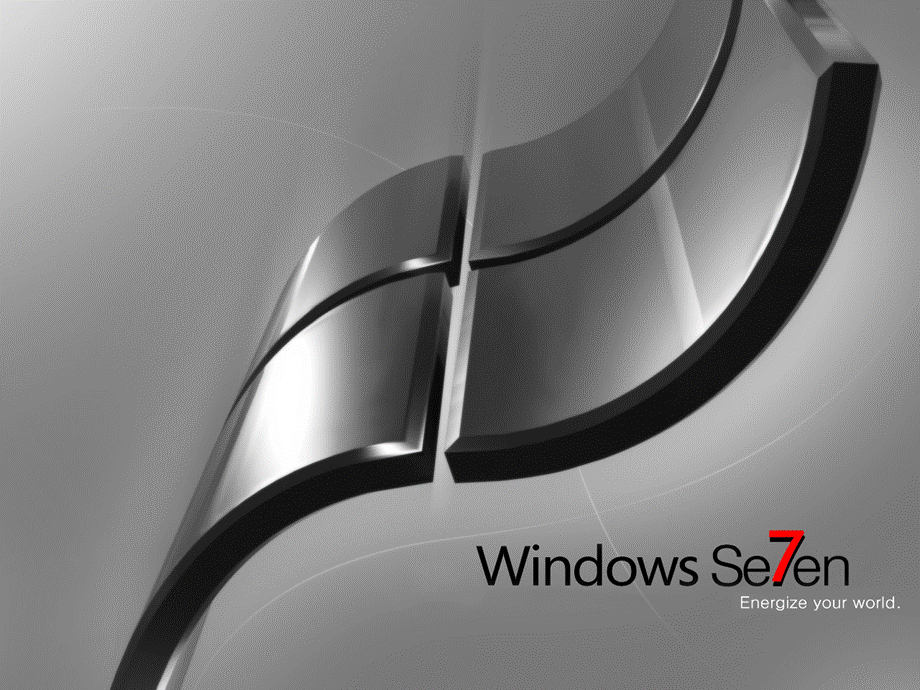 高清windows7壁纸背景幻灯片模板商务专用.ppt_第1页