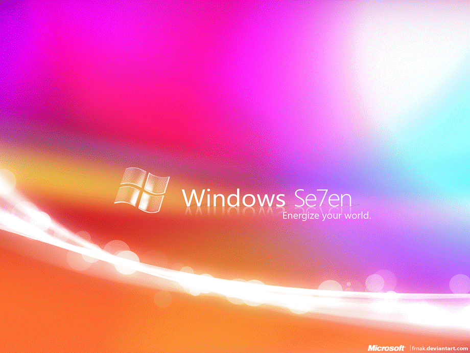 高清windows7壁纸背景幻灯片模板商务专用.ppt_第2页