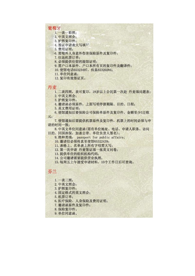 《欧洲各国护照签证要求》攻略入手啦.docx_第3页