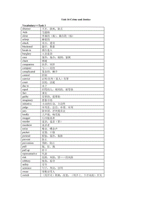 电大英语光盘作业 第十六单元.doc