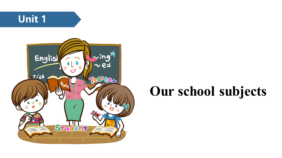 四年级下册英语课件-Unit 1 Our school subjects B ∣译林版（三起） (共13张PPT).ppt_第1页