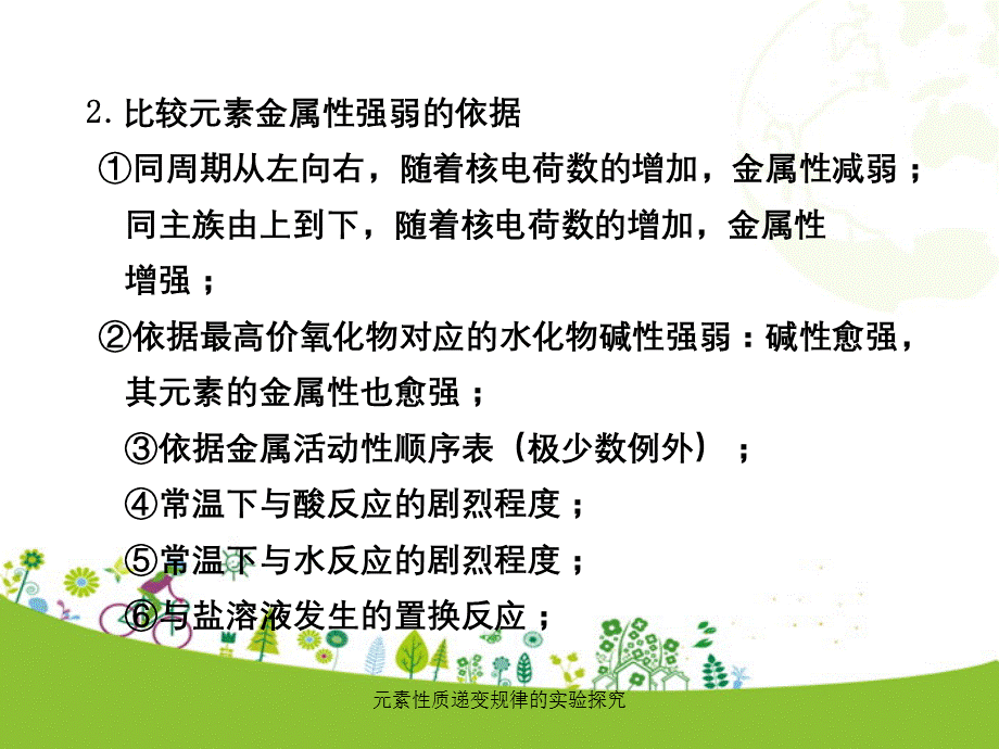 元素性质递变规律的实验探究.ppt_第2页