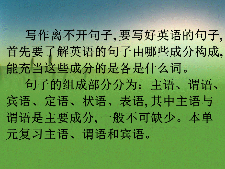 1句子成分I主语谓语宾语.ppt_第3页