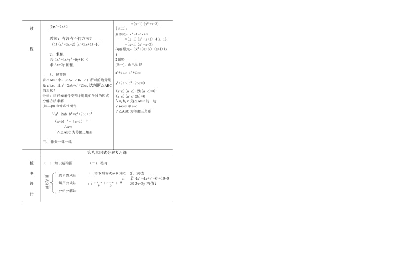 第八章因式分解复习课.doc_第2页